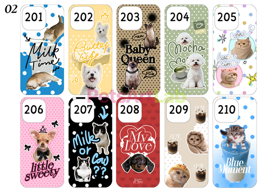 Custom Pet Portrait Phone Case | Personalized Dog Cat Photo Cover for iPhone13/14/15/16/17