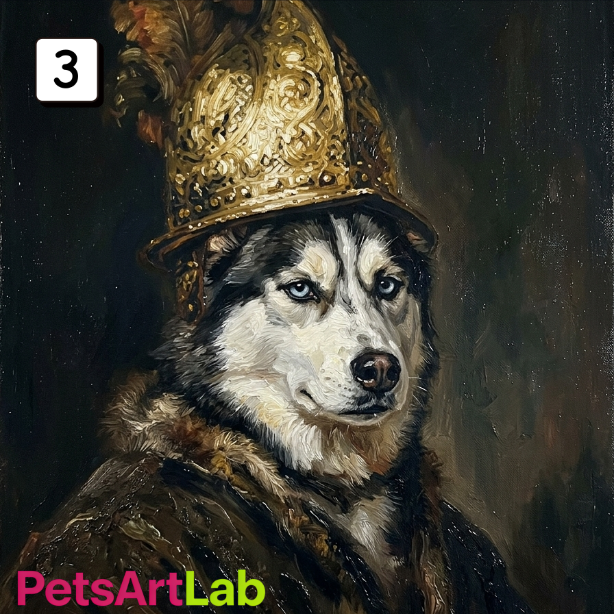 Handmade Custom Pet Portrait Oil Painting - Capture Your Furry Friend’s Personality, Premium Canvas Art for Living Room/Bedroom