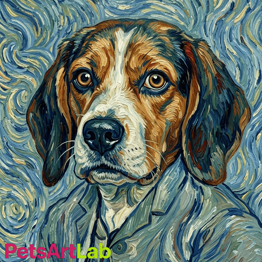 Handmade Custom Pet Portrait Oil Painting - Capture Your Furry Friend’s Personality, Premium Canvas Art for Living Room/Bedroom